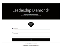 Tablet Screenshot of ledarskapsdiamanten.centigo.se